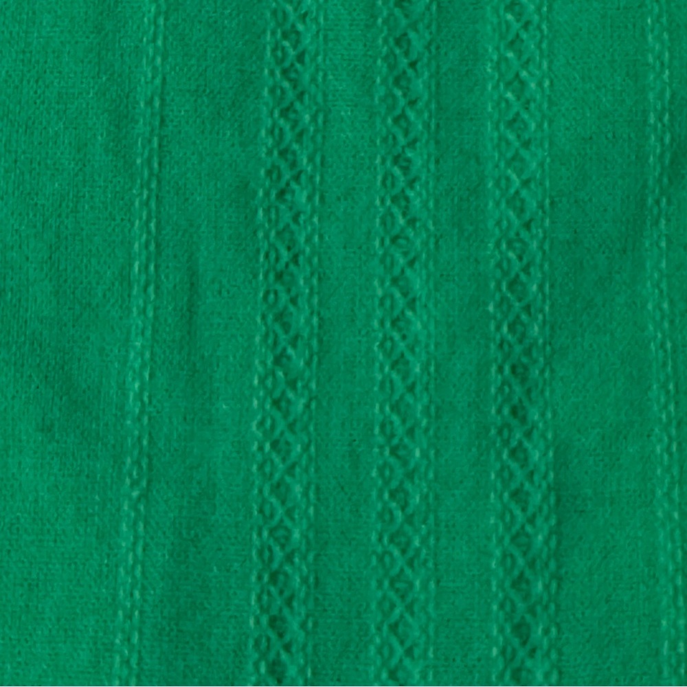 Draper James Tiered Midi Dress Womens 2 Kelly Green Lainey Textured Lined - Picture 10 of 16